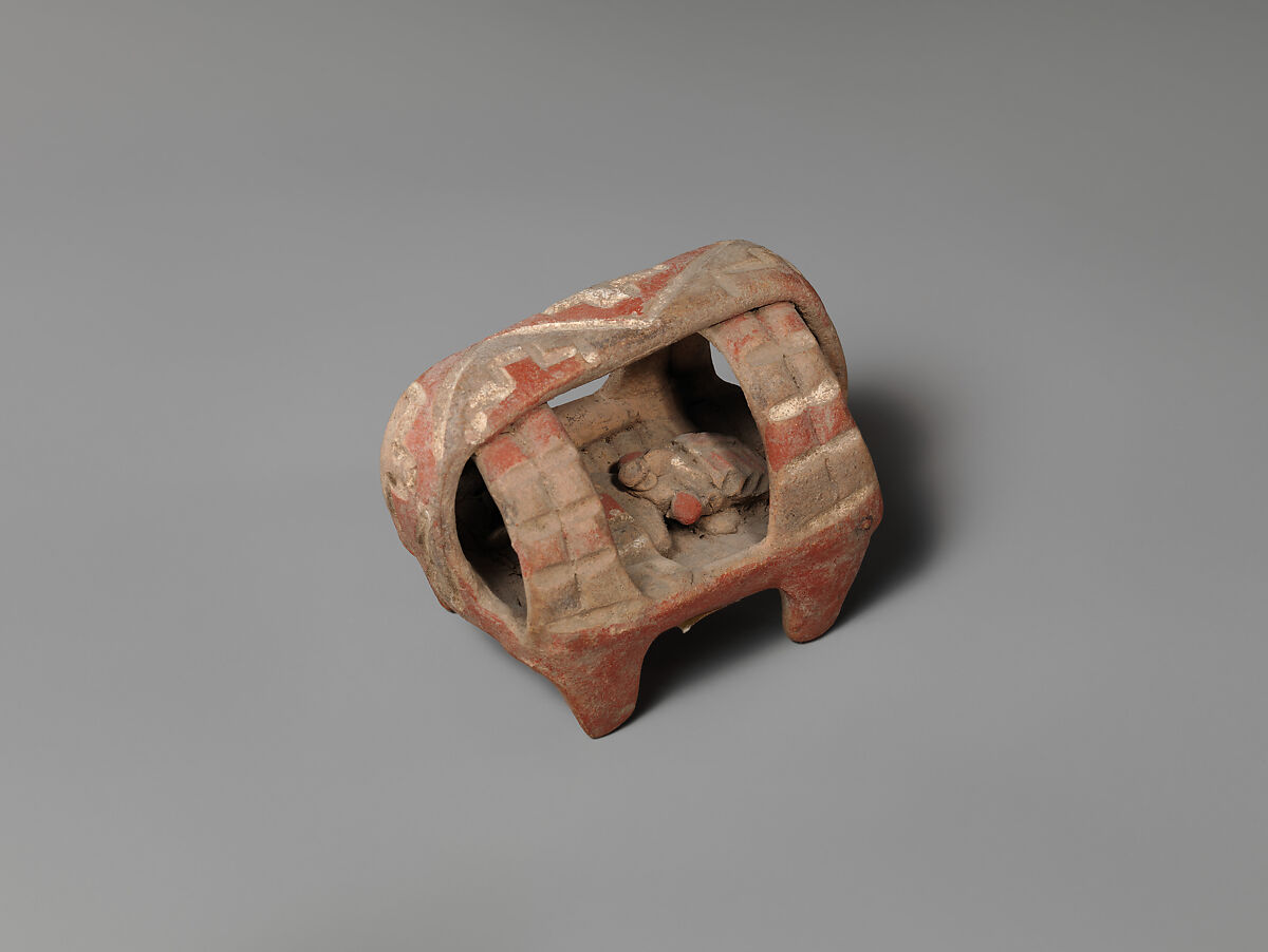 Bed Figure, Ceramic, Michoacan