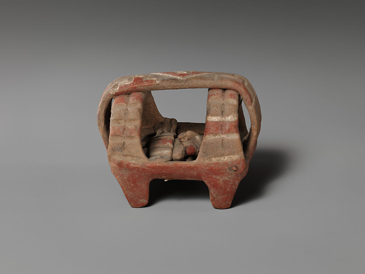 Bed Figure, Ceramic, Michoacan