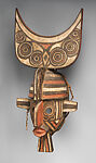 Karou (crescent-moon mask), Marka artist, Ceiba(?) wood, pigment, Marka