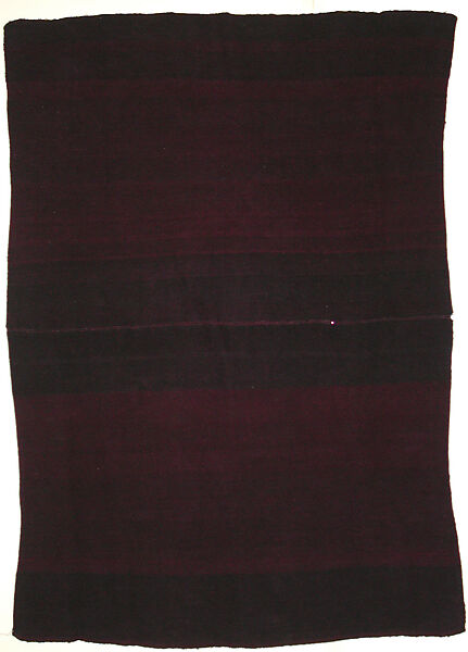 Woman's Overskirt (Aksu), Camelid hair, Aymara 