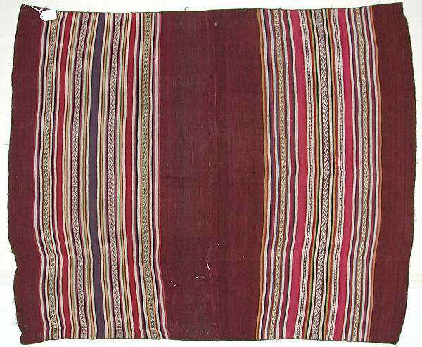 Woman's Overskirt, Camelid hair, Aymara 