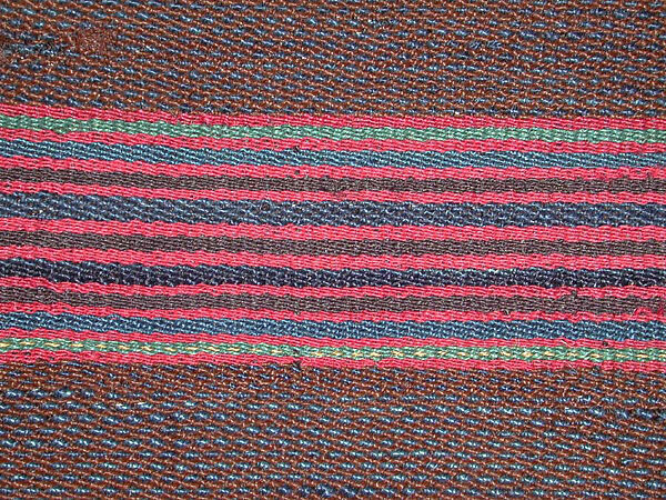 Woman's Mantle (?), Camelid fiber, Quechua