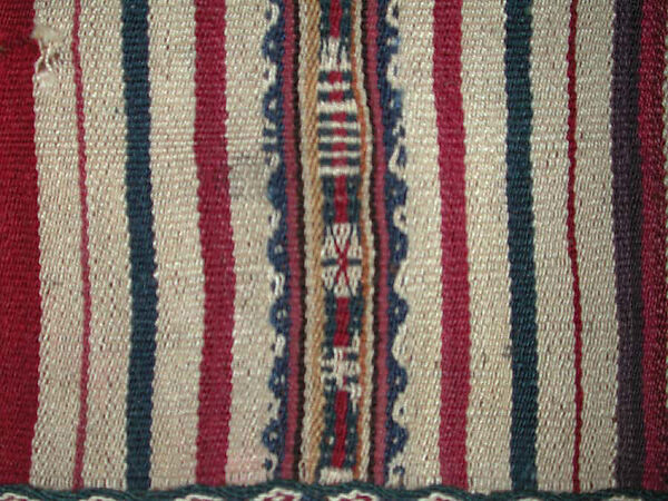 Woman's Mantle, Camelid fiber, Aymara