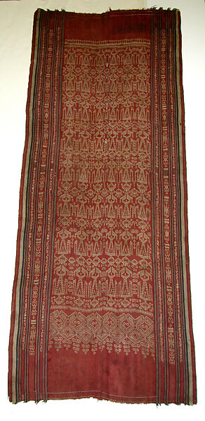 Ceremonial Textile (Pua Kumbu), Cotton, Iban people 