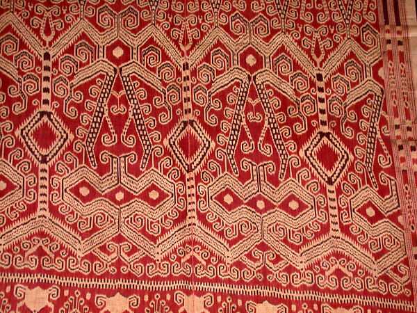 Ceremonial Textile (Pua Kumbu), Cotton, Iban people