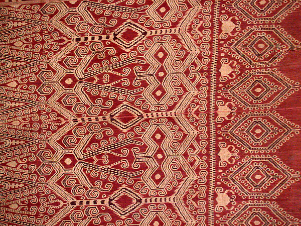 Ceremonial Textile (Pua Kumbu), Cotton, Iban people