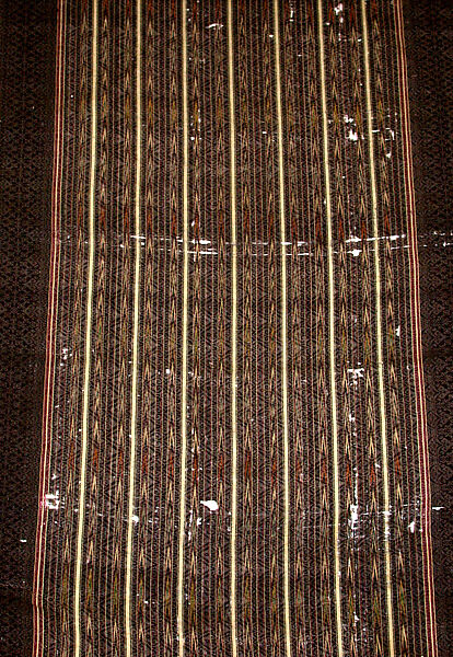 Hip Cloth, Silk, metallic thread, Acehnese