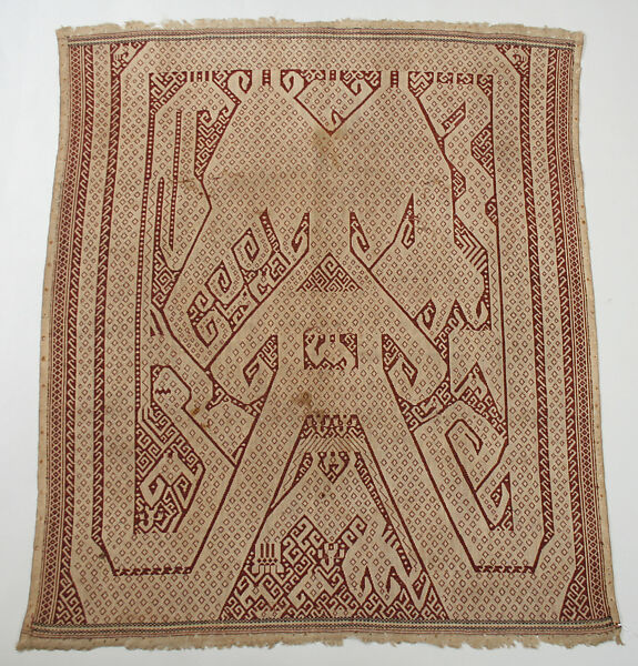 Ceremonial Textile (Tampan), Cotton, Lampung