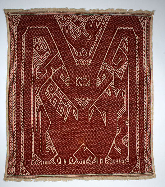 Ceremonial Textile (Tampan), Cotton, Lampung 