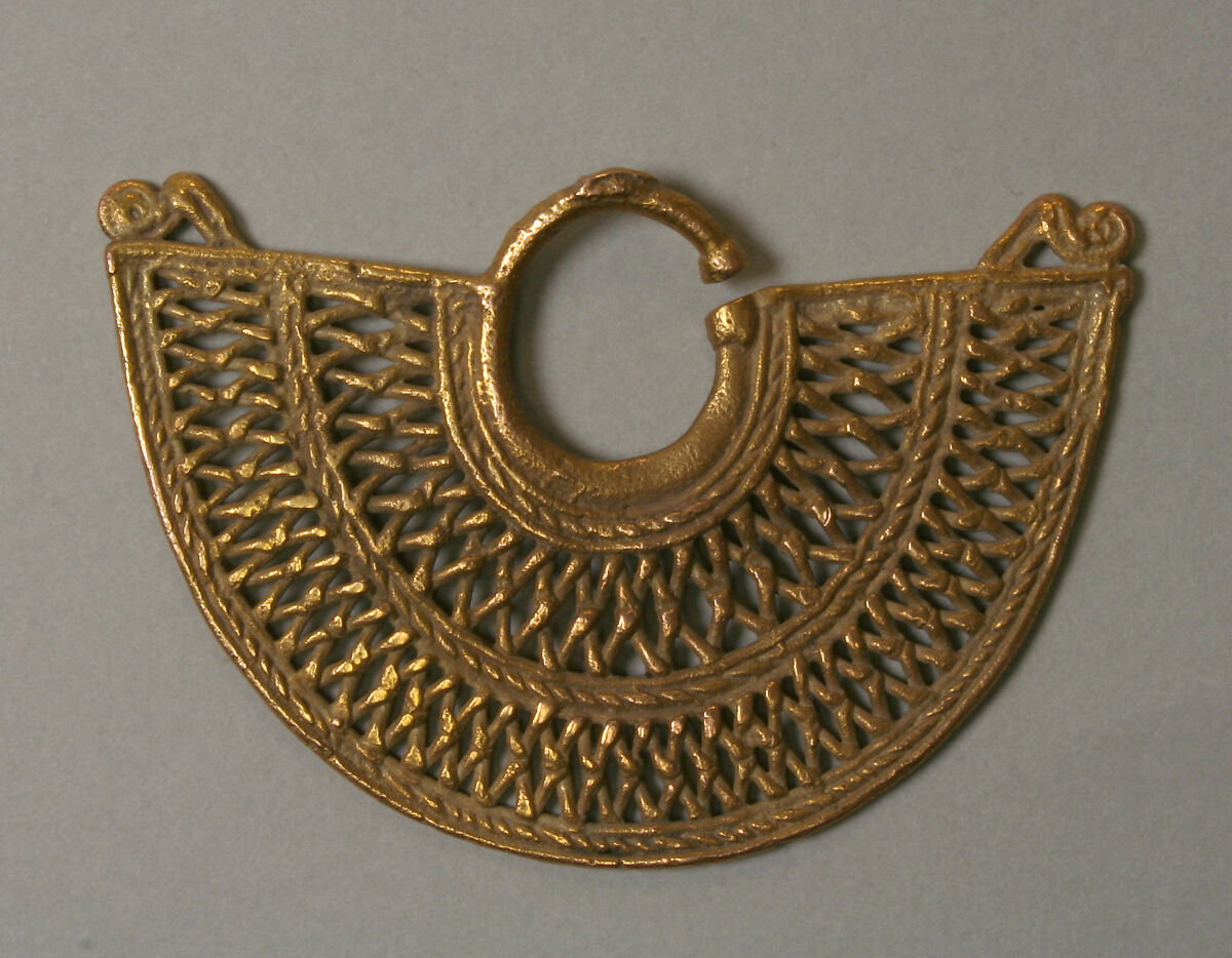 Ear Ornament, Gold, Zenú 