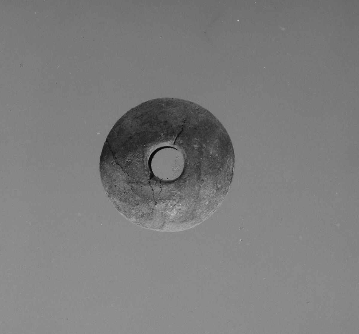 Spindle Whorl, Ceramic, Peruvian