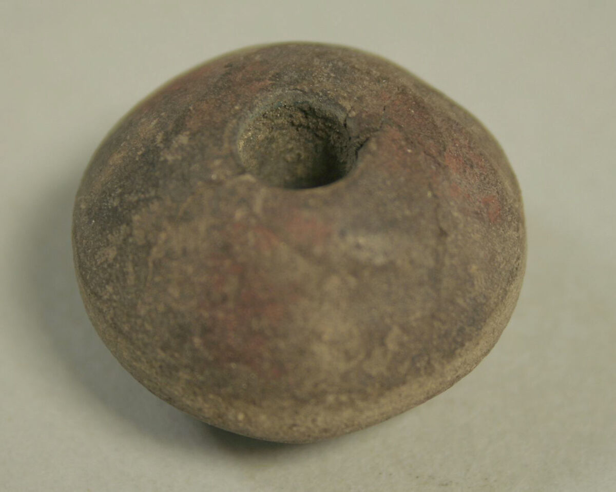 Spindle Whorl, Ceramic, Peruvian 