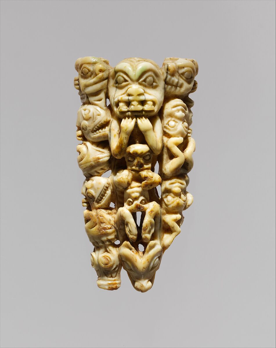 Amulet, Ivory, Tlingit 