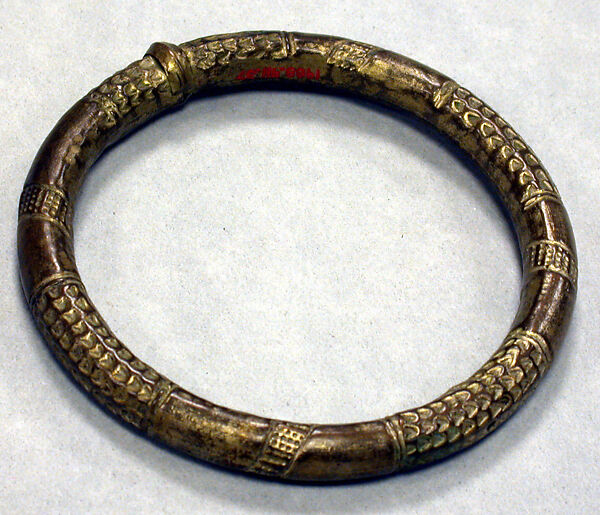 Bracelet, Silver, Fon peoples 