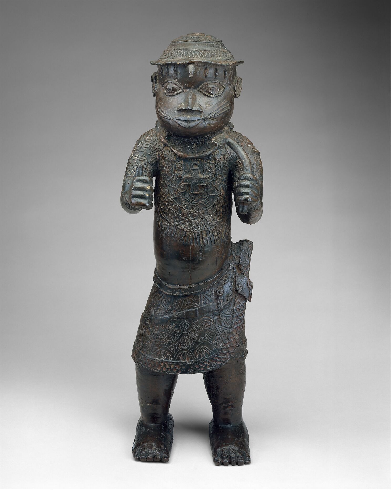 Figure: Court Official with Cross Pendant - Edo peoples - The