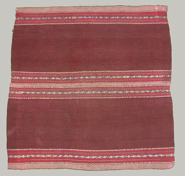 Woman's Mantle, Camelid hair, Aymara 