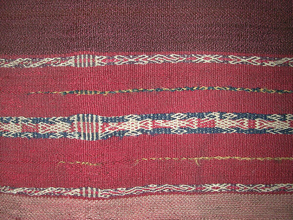 Woman's Mantle, Camelid hair, Aymara
