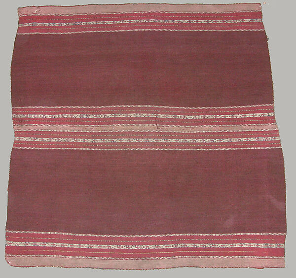 Woman's Mantle, Camelid hair, Aymara