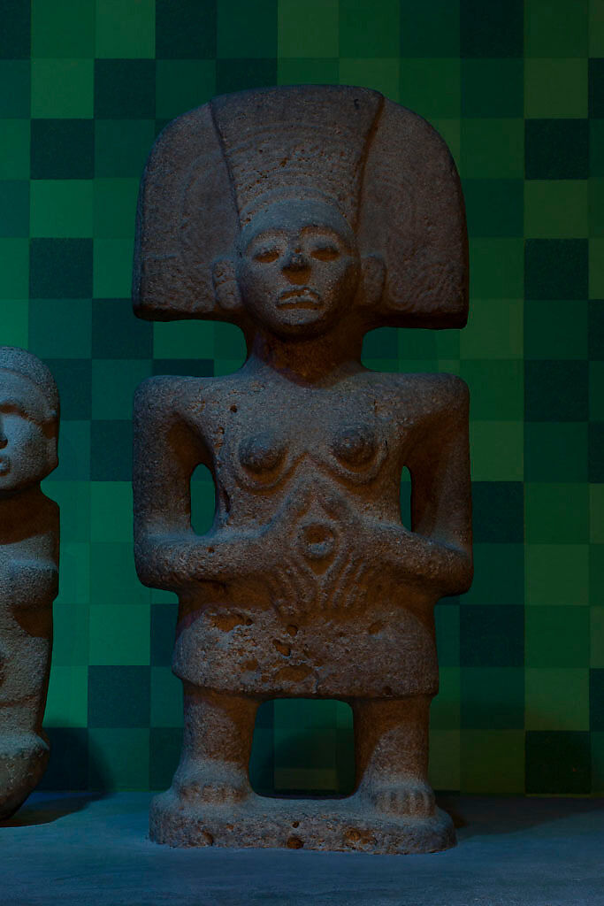 Female figure, Stone, Huastec