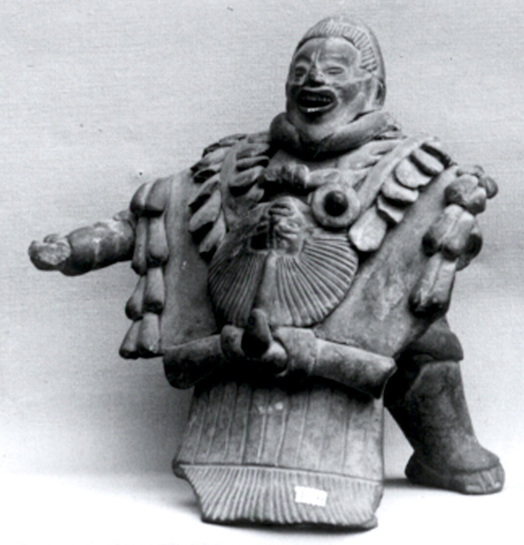 Standing Figure, Ceramic, Maya