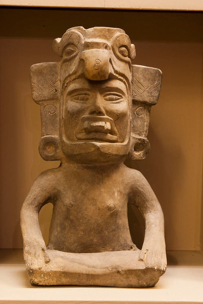 Figure Vessel, Ceramic, Monte Alban