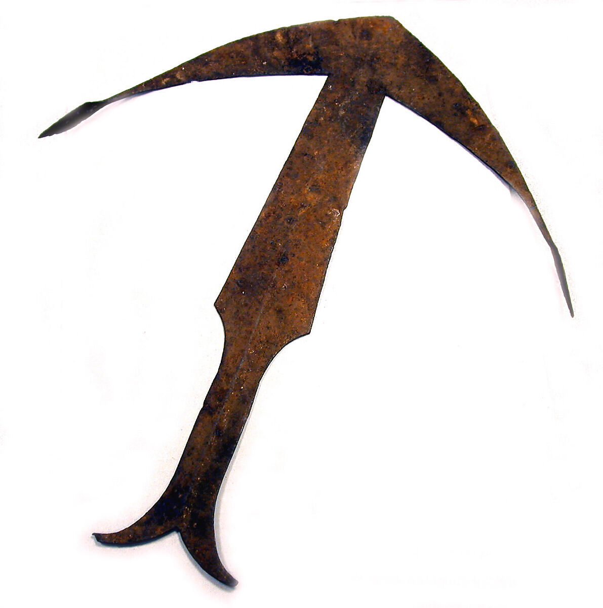 Currency Blade (Mandjong), Iron, Kwele peoples 