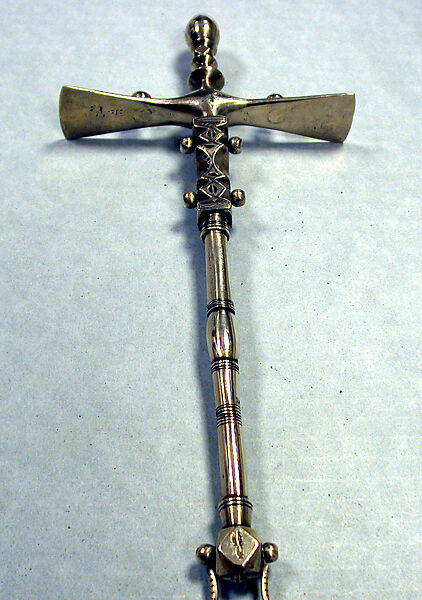 Tefedist or tafadis (sugar hammer), Tuareg artist, Silver, Tuareg peoples