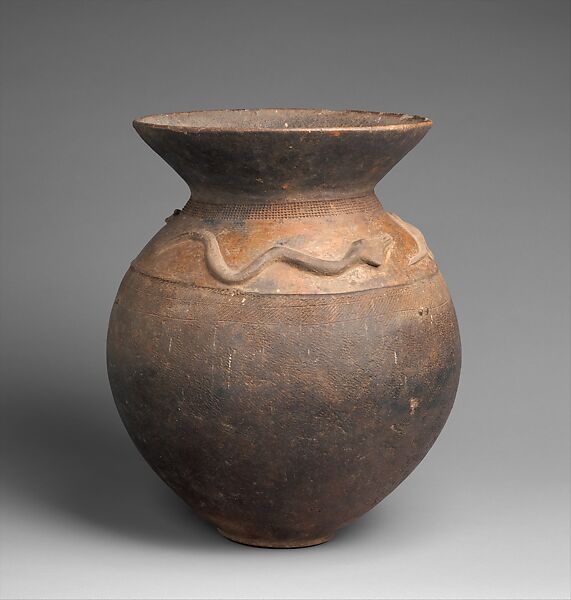 Millet Beer Vessel, Terracotta, Senufo peoples 