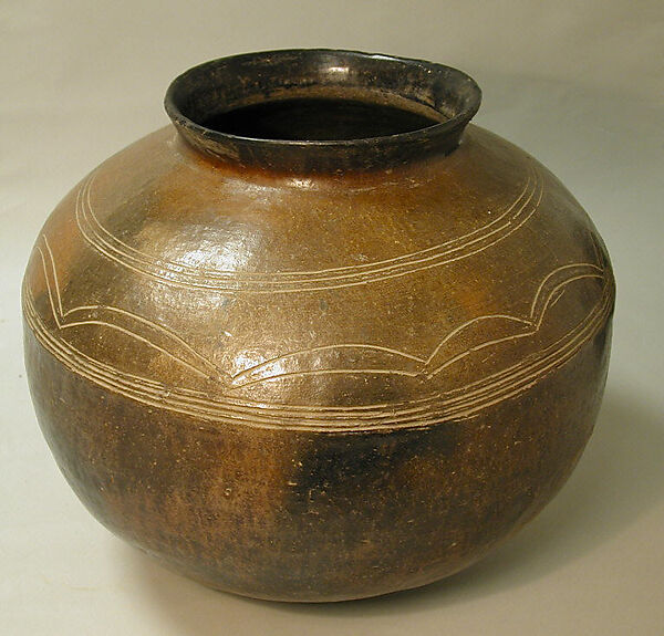 Water Vessel, Terracotta, Baule peoples 