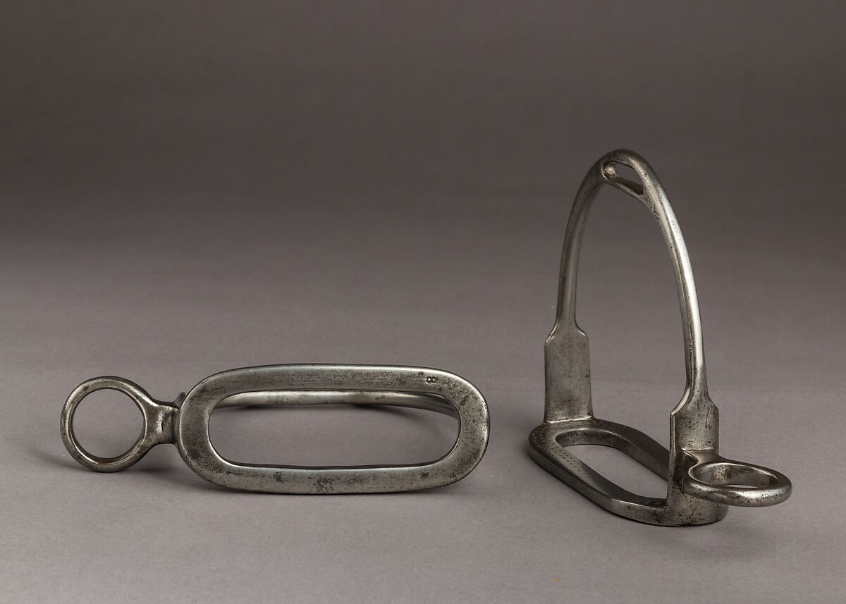 Two Stirrups, Iron, Indian