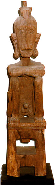 Seated Figure, Wood, Leti Island 