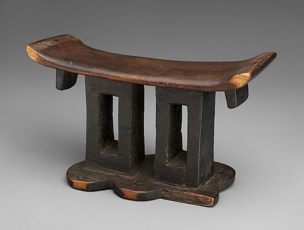 Headrest, Shona artist, Wood, Shona peoples