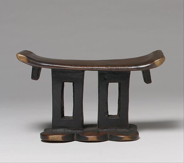 Headrest, Shona artist, Wood, Shona peoples