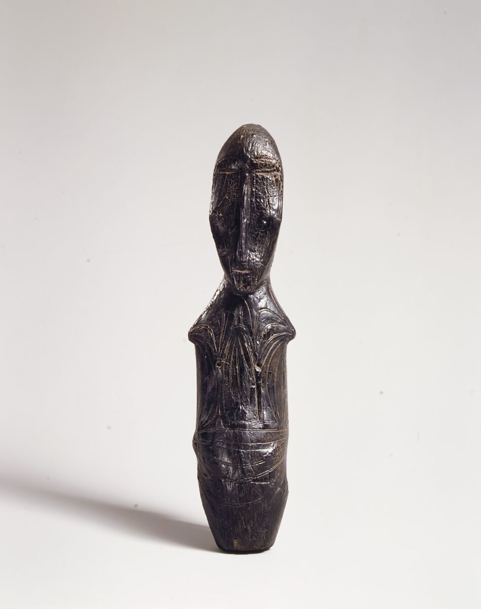 Female Figure, Ivory (walrus), Old Bering Sea
