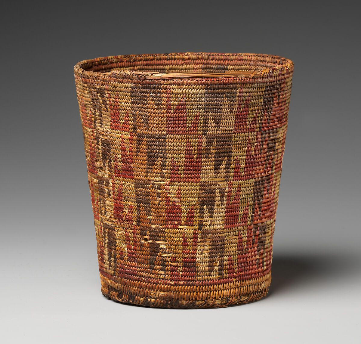 Basket Bowl, Plant fiber, Tiwanaku