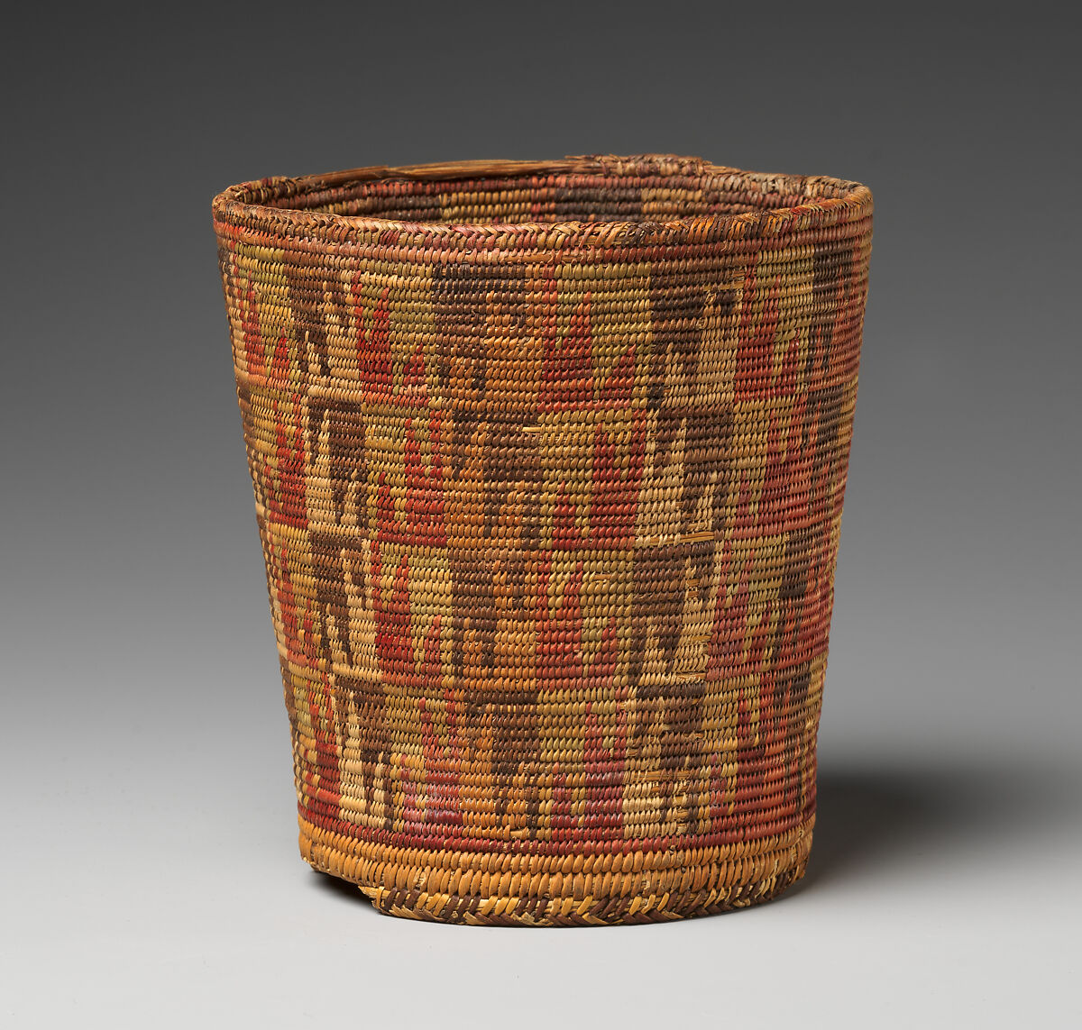 Basket Bowl, Plant fiber, Tiwanaku 
