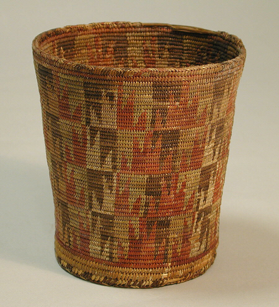 Basket Bowl, Plant fiber, Tiwanaku