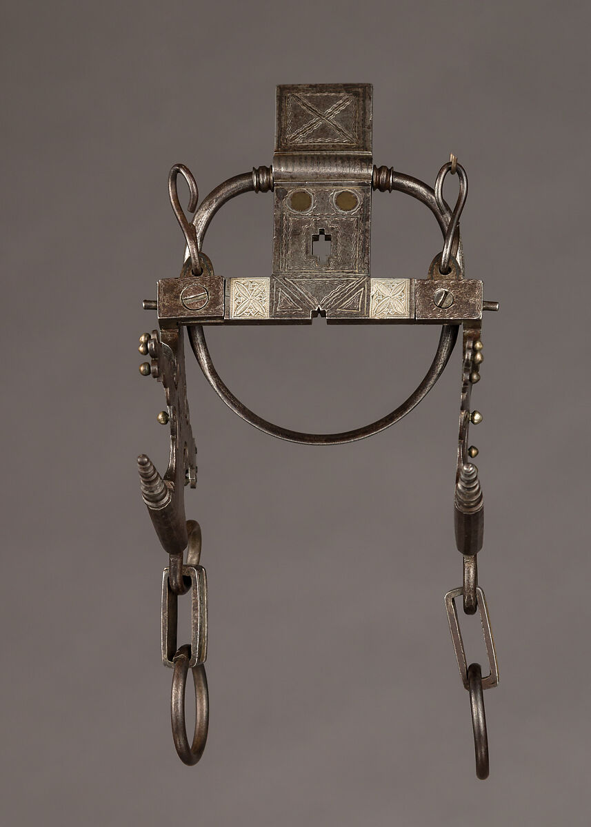 Ring Bit, Iron, silver, copper alloy, Tuareg