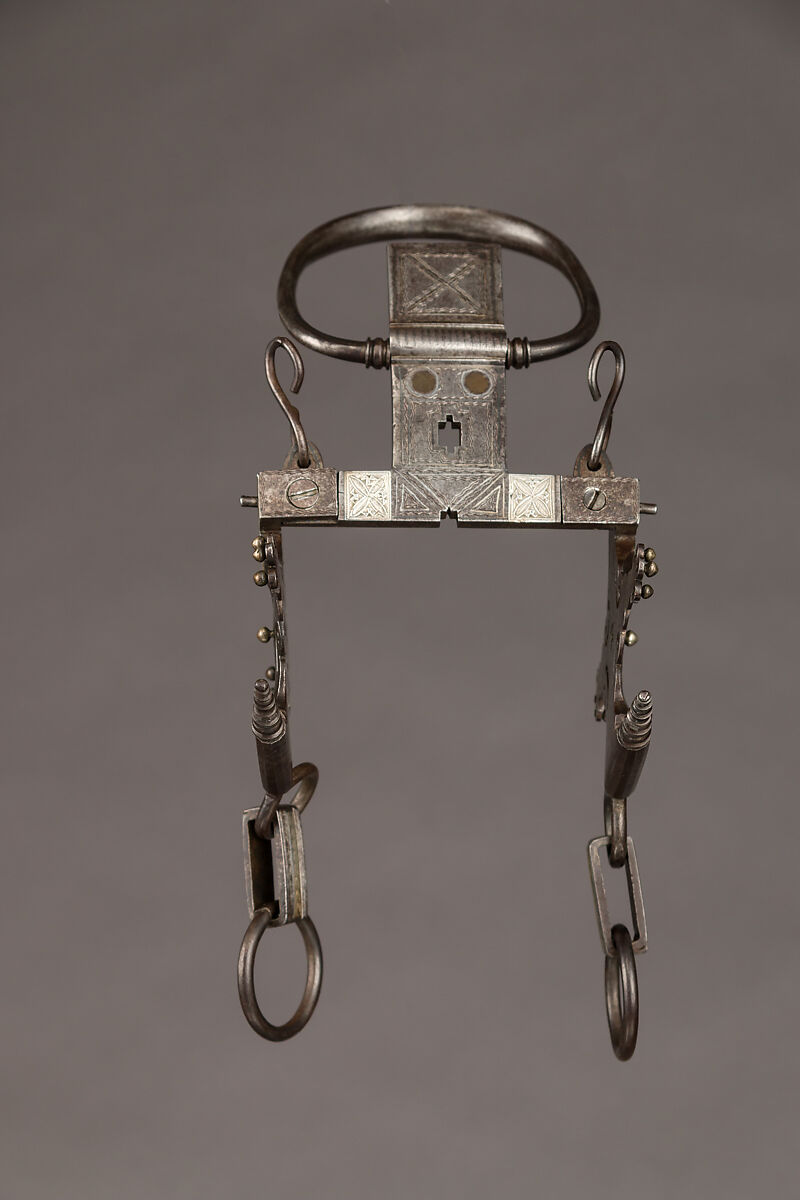 Ring Bit, Iron, silver, copper alloy, Tuareg