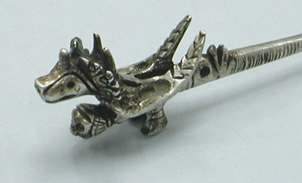 Pin or Lime Dipper, Silver, Tiwanaku