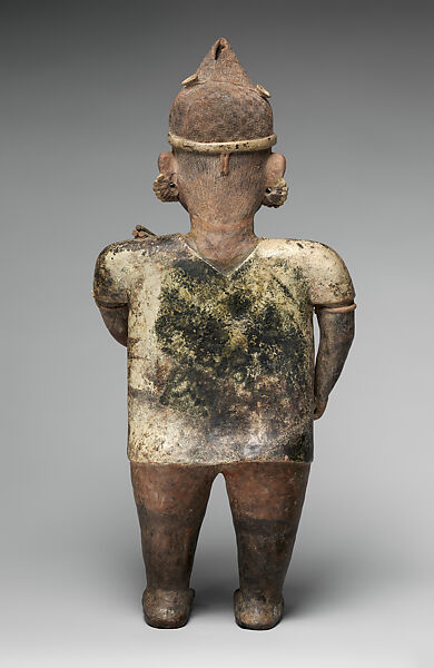 Standing Male Figure, Nayarit artist(s), Ceramic, slip, Nayarit