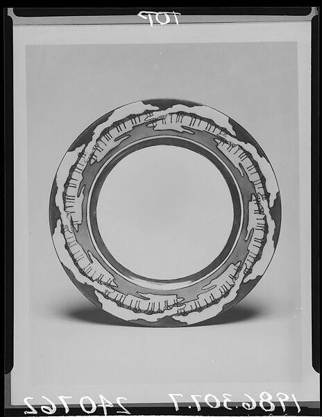 Plate, Maud Mason, Porcelain, overglaze enamel decoration, American