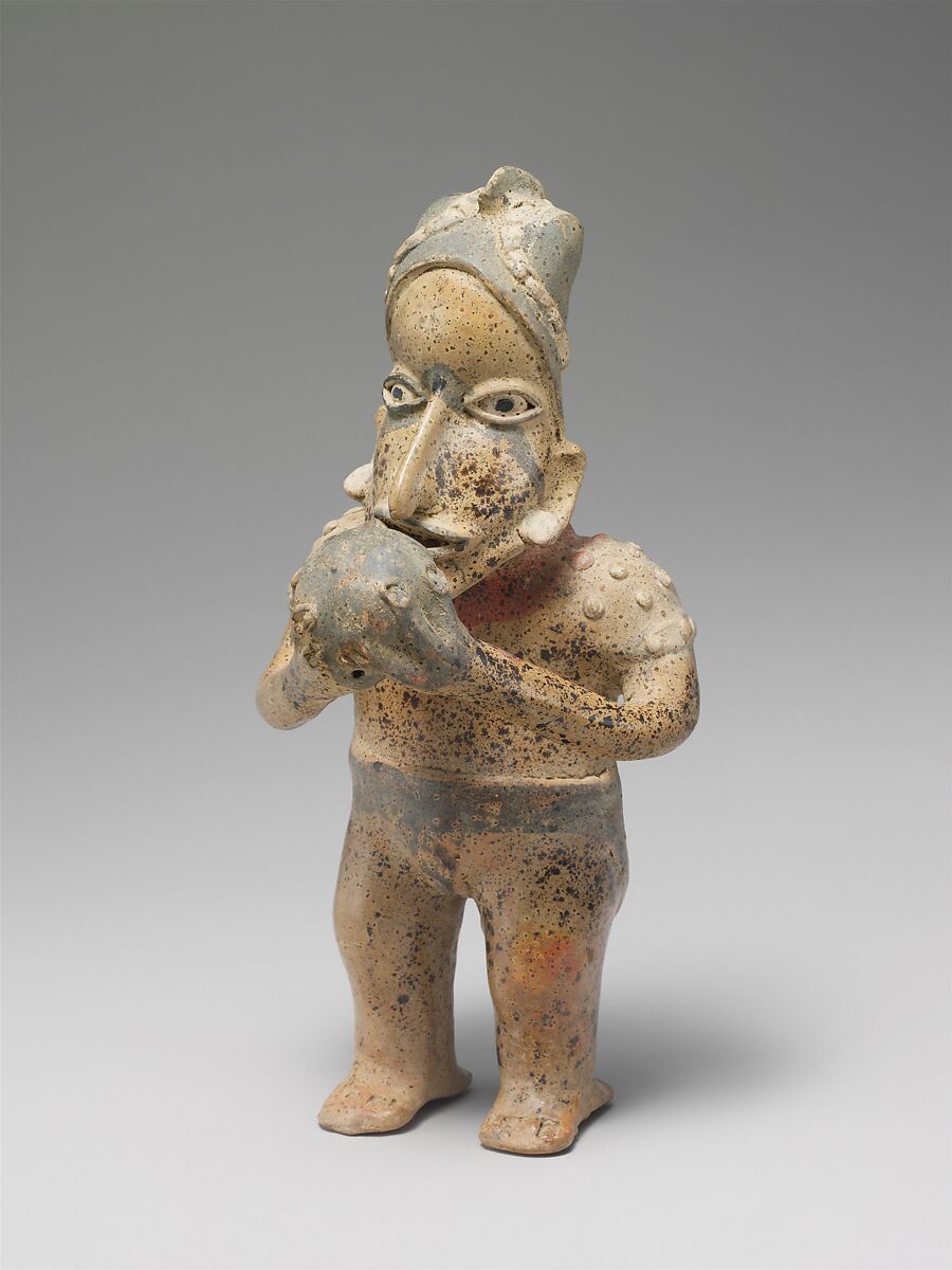 Standing Ballplayer, Ceramic, slip, Ameca-Etzatlán 