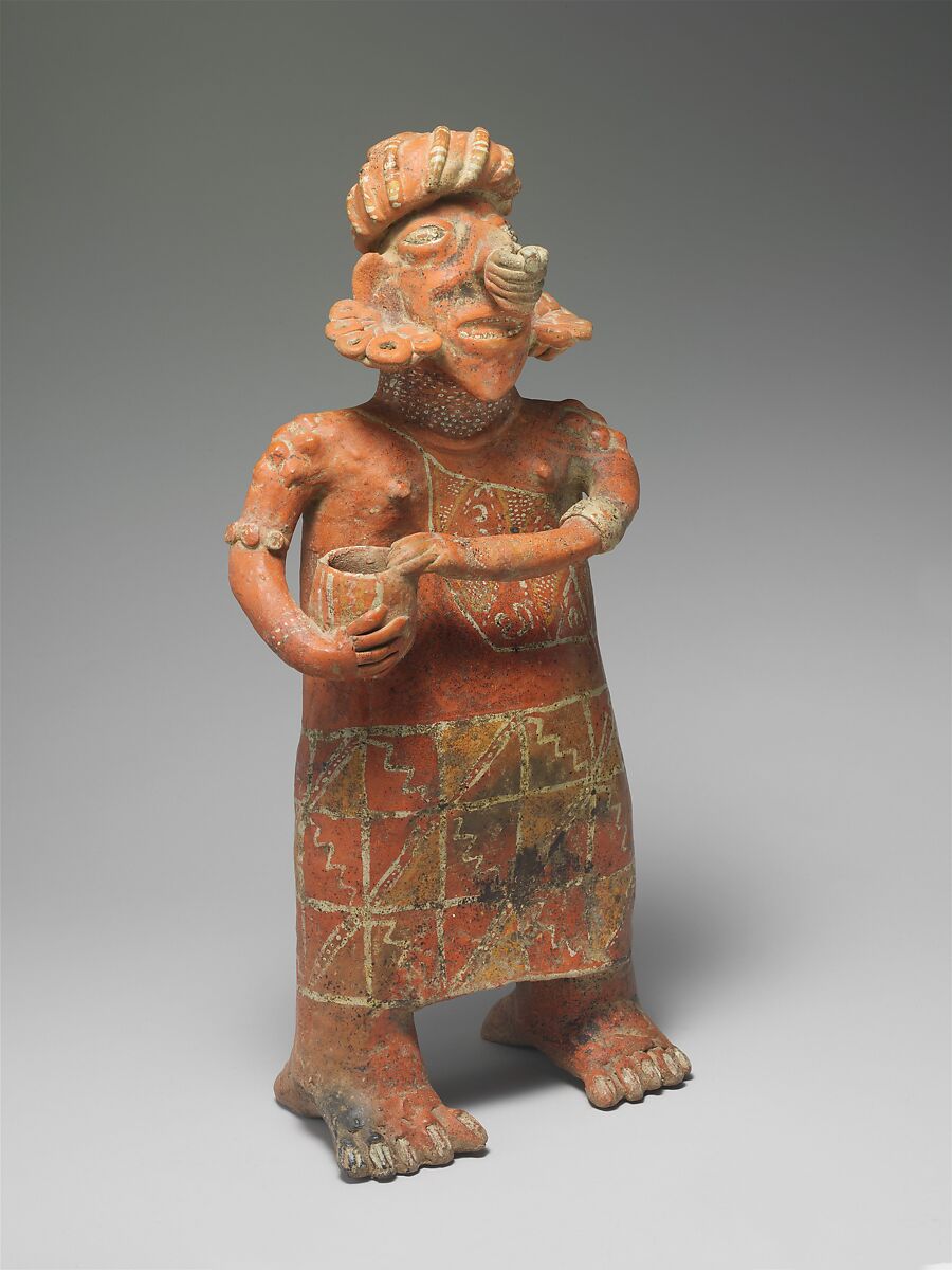 Female Ancestor Figure, Ceramic, Nayarit 