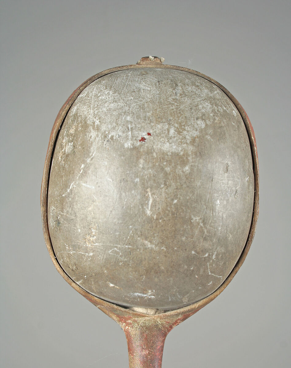 Club (skullcracker), Stone, wood, rawhide, sinew, pigment, feathers, Assiniboine