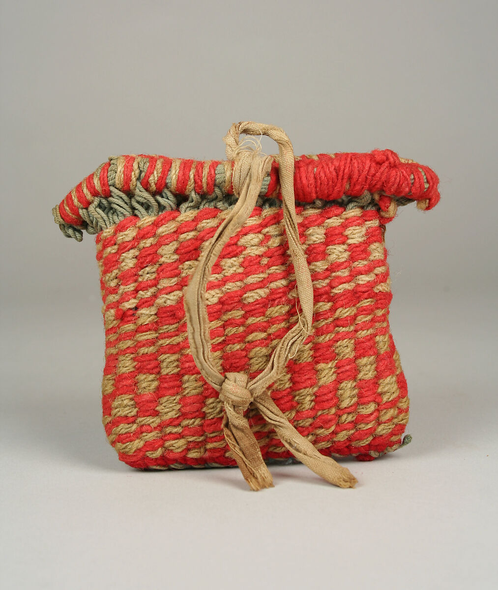 Charm Bag, Wool, Mesquakie or Potawatomi 