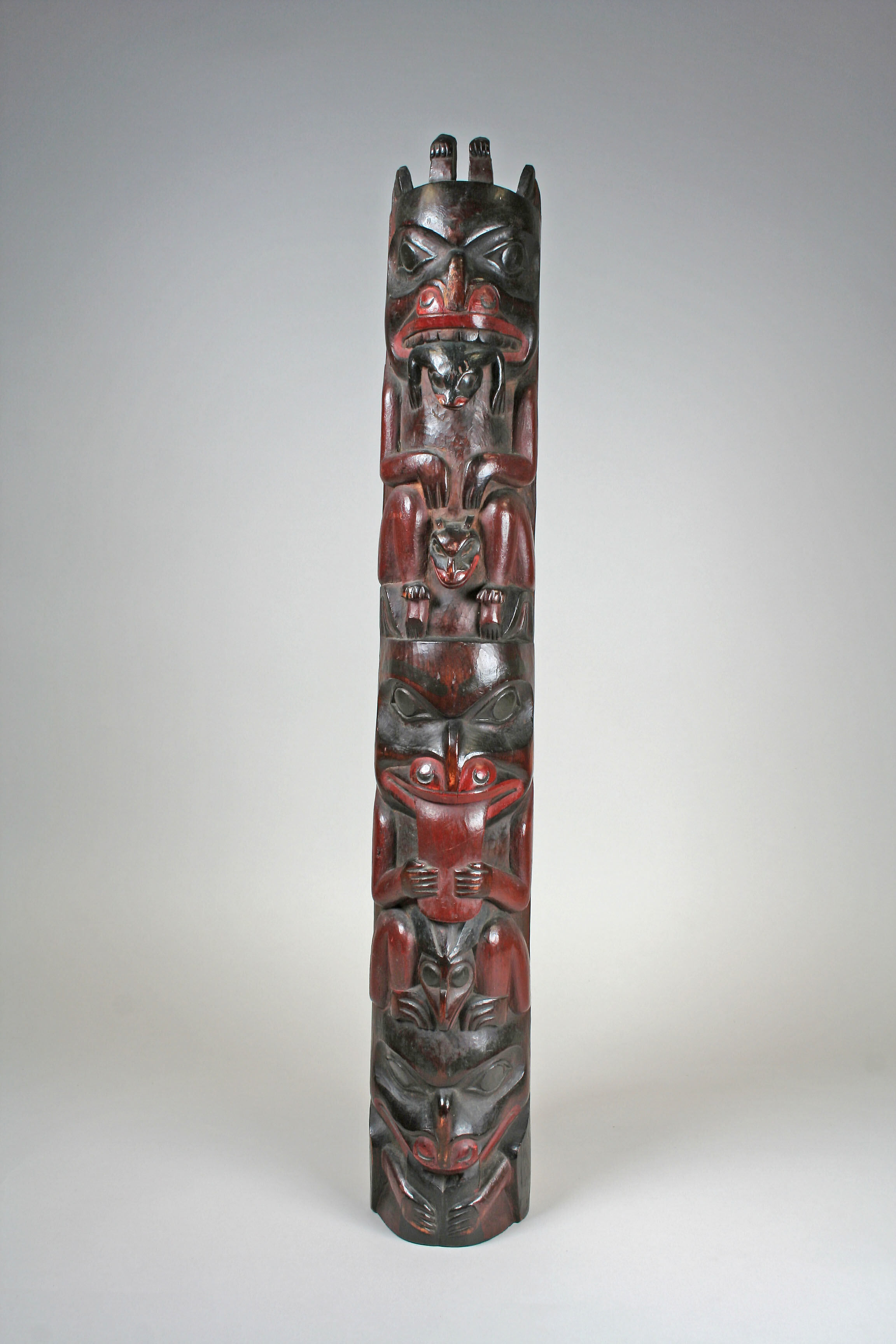 Totem Pole Model - Haida - The Metropolitan Museum of Art