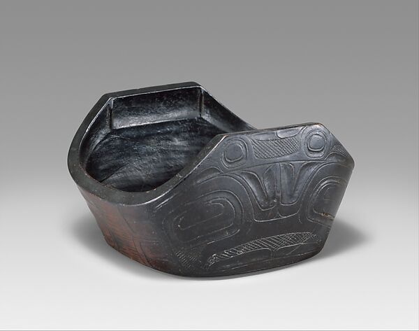 Bowl, Wood, Haida or Tlingit 