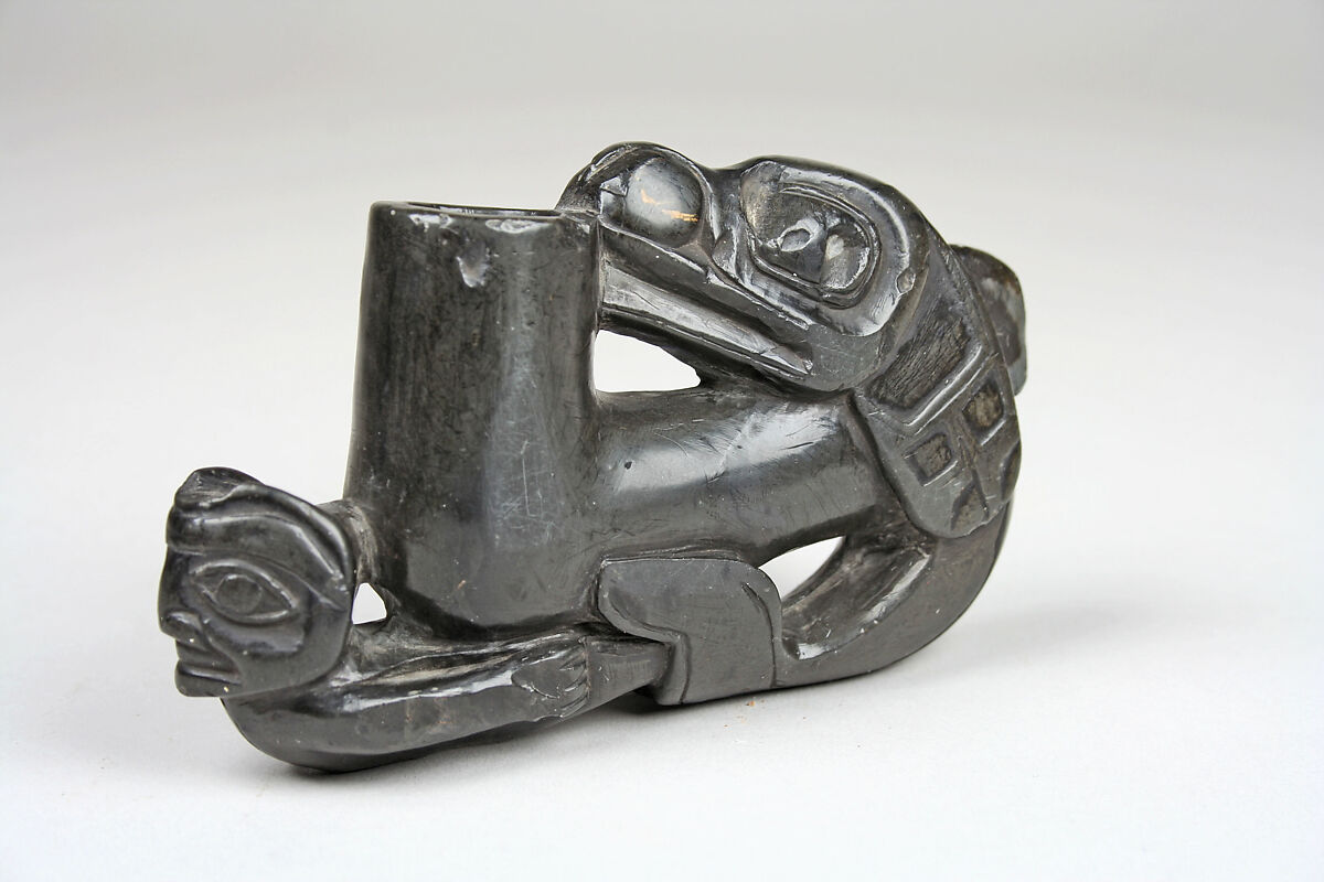 Pipe Bowl, Argillite, Haida