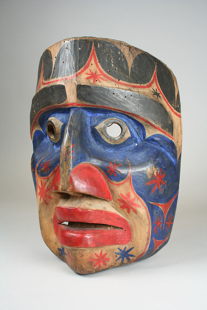 Komokwa Mask, Wood, pigment, Kwakwaka’wakw (Kwakiutl)